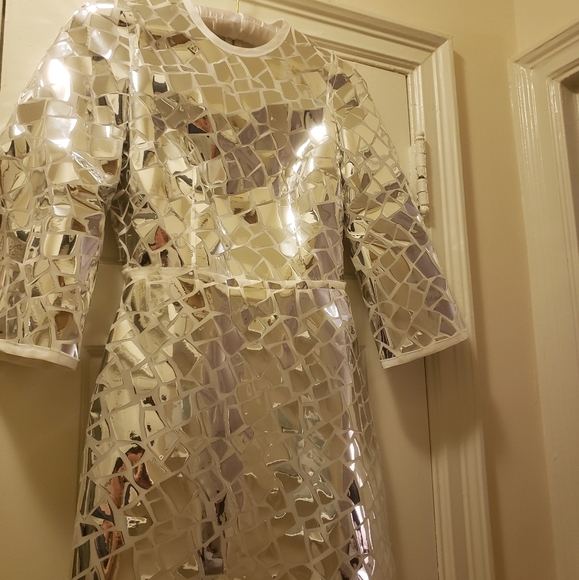 Dolce and Gabbana Mirror Mosaic dress. Size 0. NWT - Picture 4 of 8